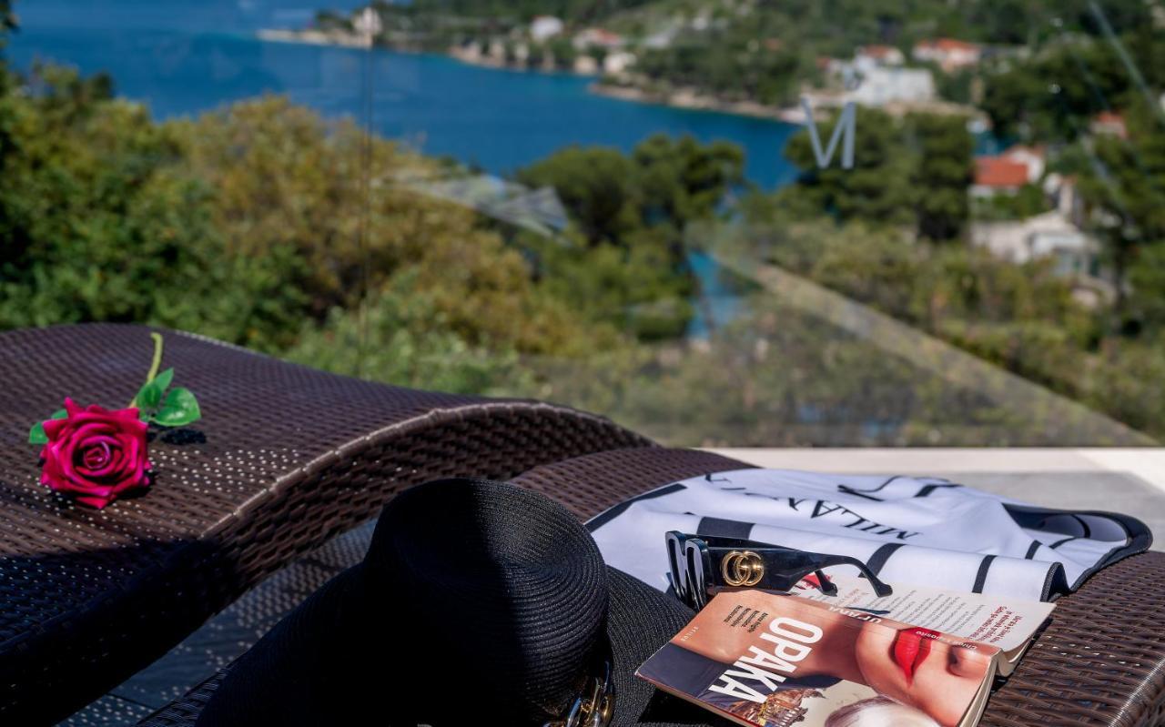 Uniquely Designed Villa Ivana With Outdoor Jacuzzi Nearby The Pebble Banje Beach At The Island Of Solta Rogač Zewnętrze zdjęcie